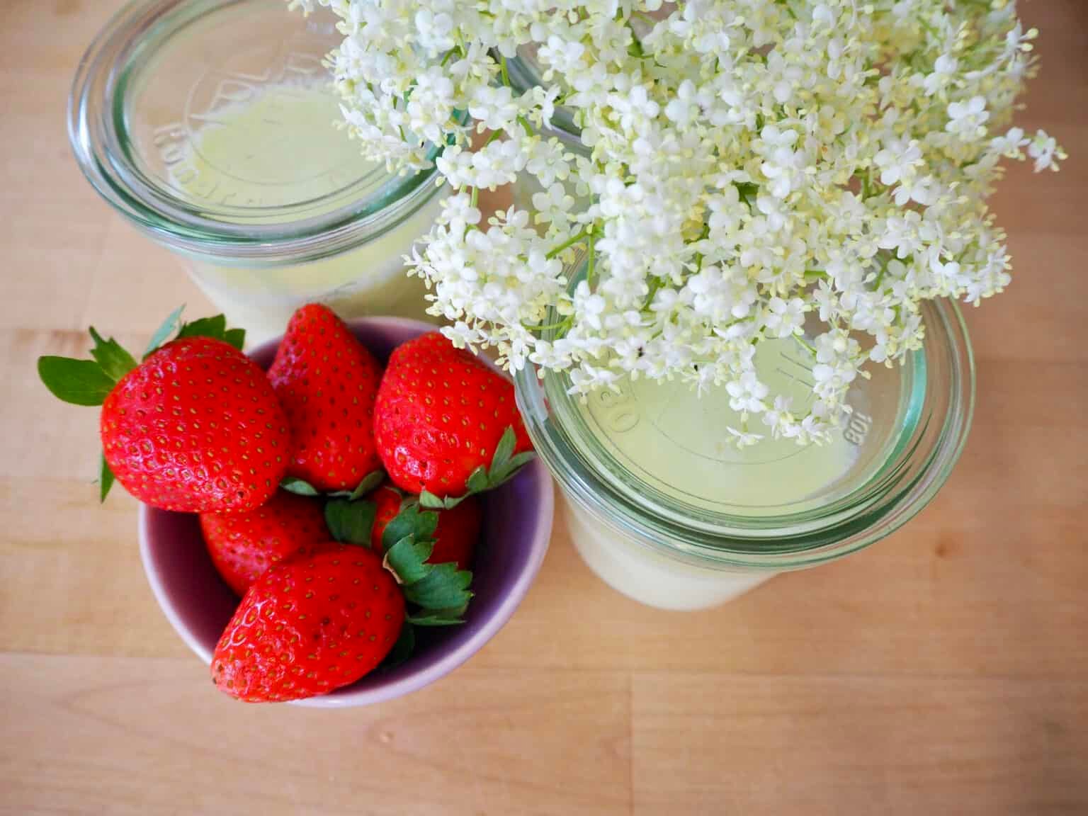 Holunderblüten-Panna-Cotta: Einfaches Frühsommer-Rezept - Torftrottel