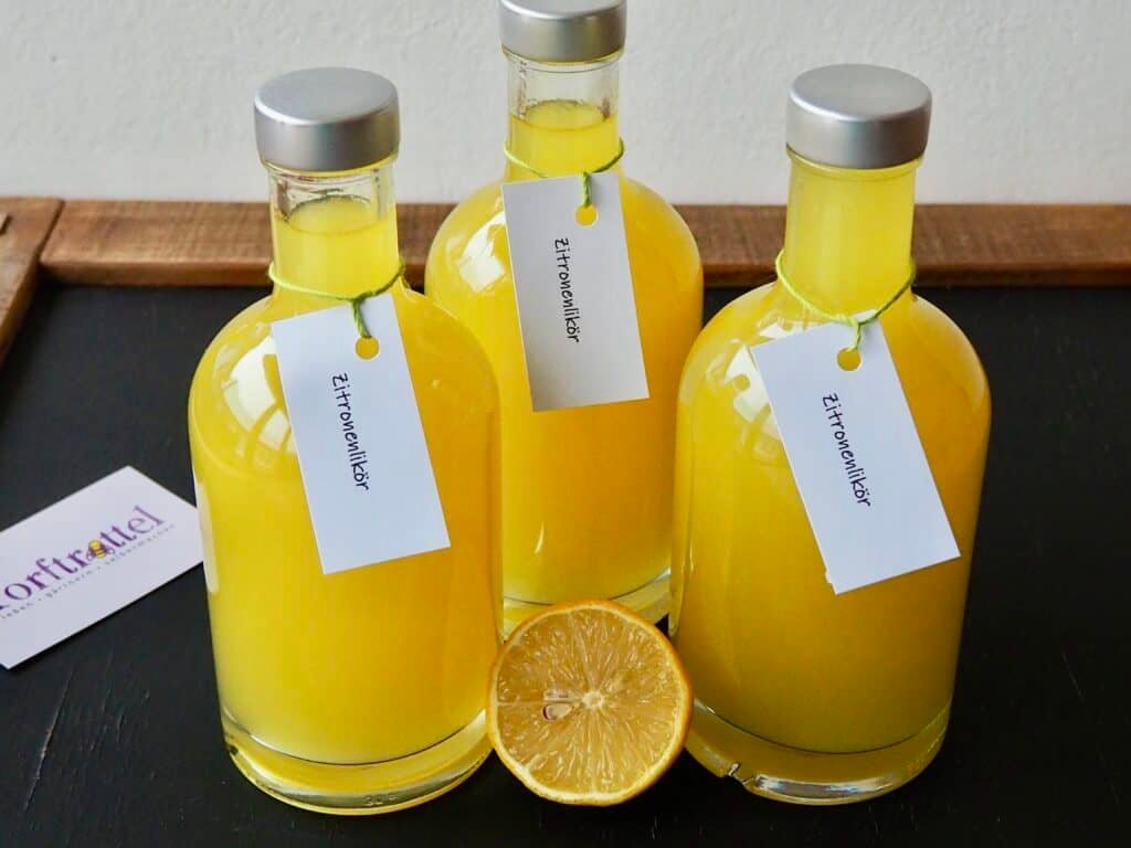 Rezept für Zitronenlikör – Limoncello selbst gemacht! - Torftrottel